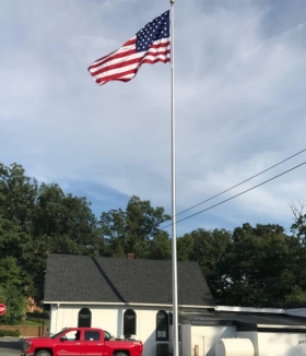 80' IWW Flagpole Crozet Virginia